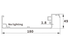 180x49mm blade profile