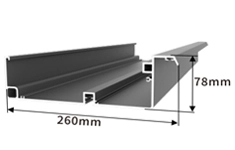 260x78mm blade