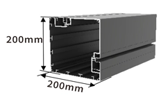 200x200mm post for aluminum pergola