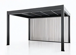 optional aluminum fences aluminum pergola with aluminum fence