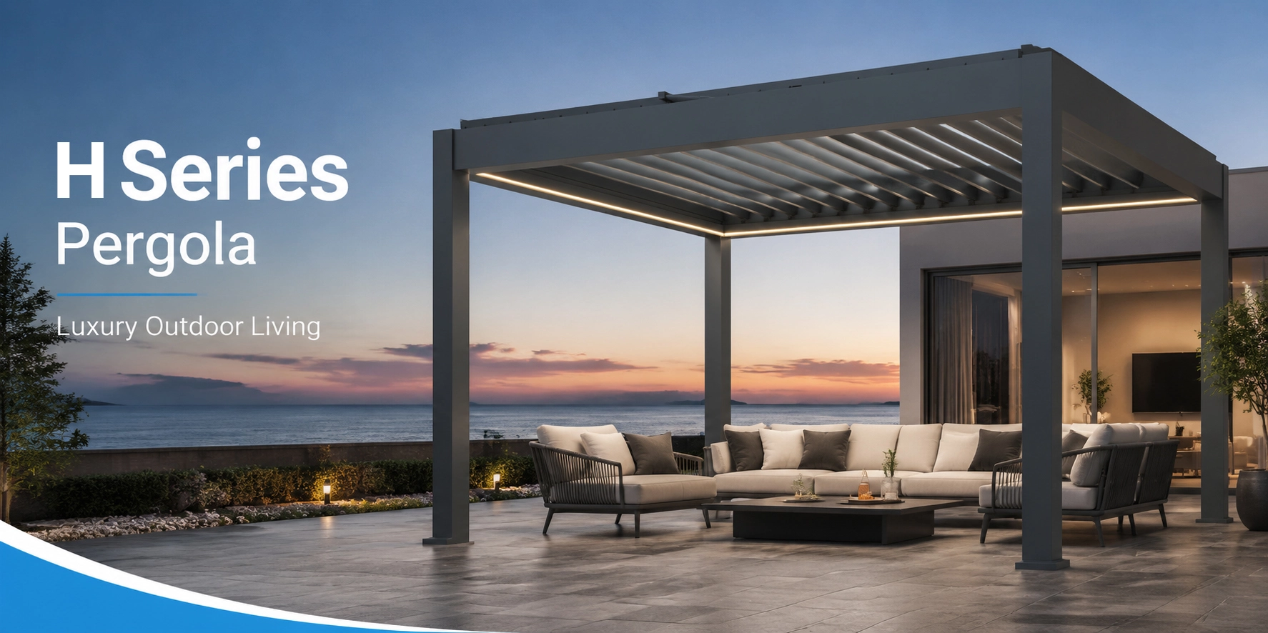 H Series Pergola banner